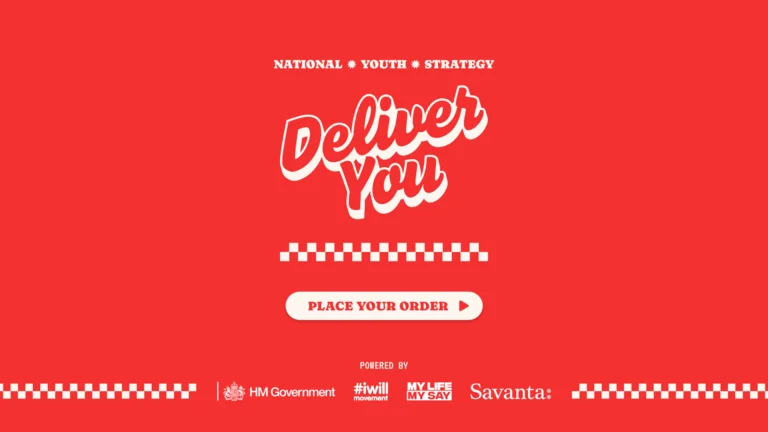 Survey image - red pizza parlour style branding