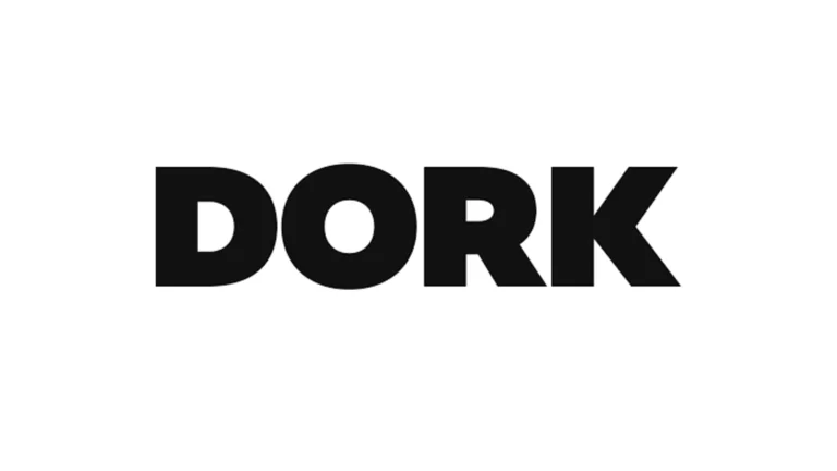 word Dork in a white background