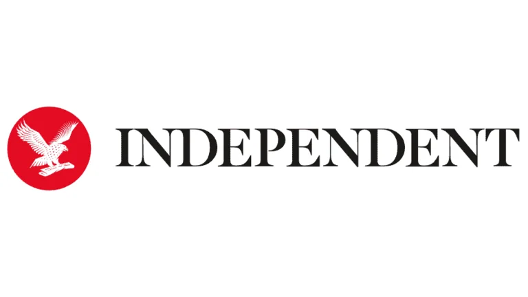 Independent newspaper logo, with the word INDEPENDENT in capital letters and a eagle in red