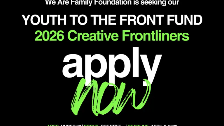 youth to the front poster