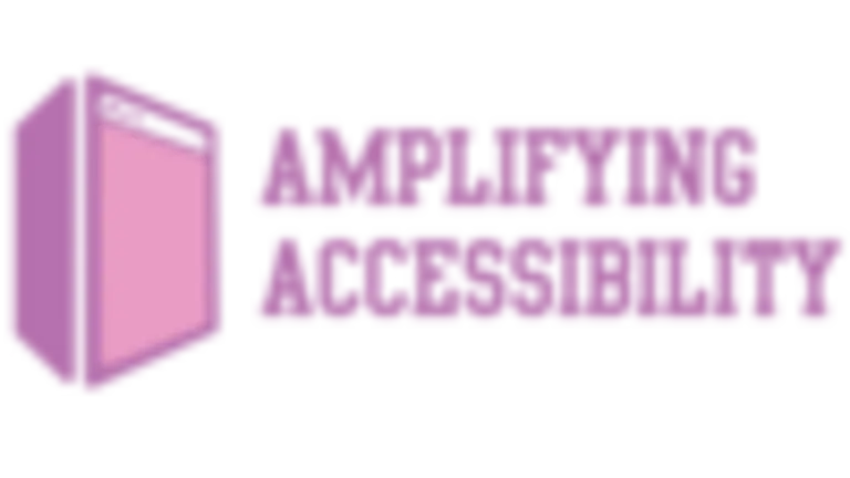 amplifying accessibility logo