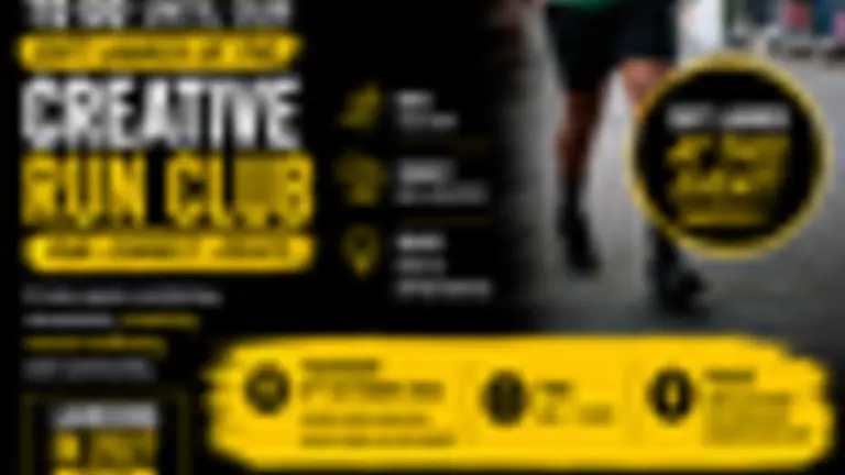 talk to dan run club poster