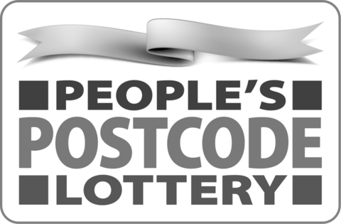 people's postcode lottery black and white