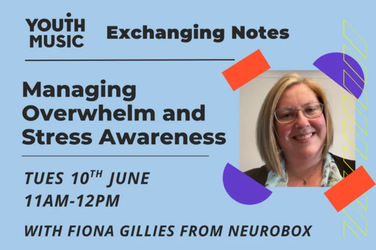 Graphic - Managing Overwhelm and Stress Awareness
