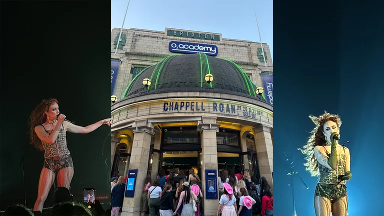 chappell roan performs at brixton o2