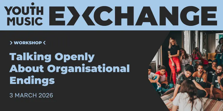 exchanging notes talking openly about organisational endings