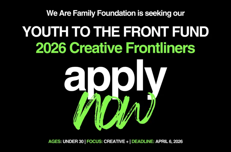 youth to the front poster