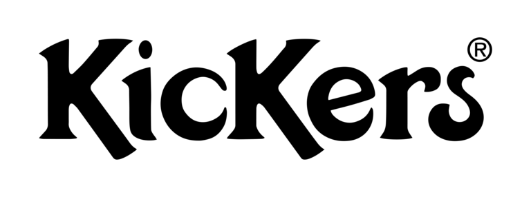 Kickers black logo