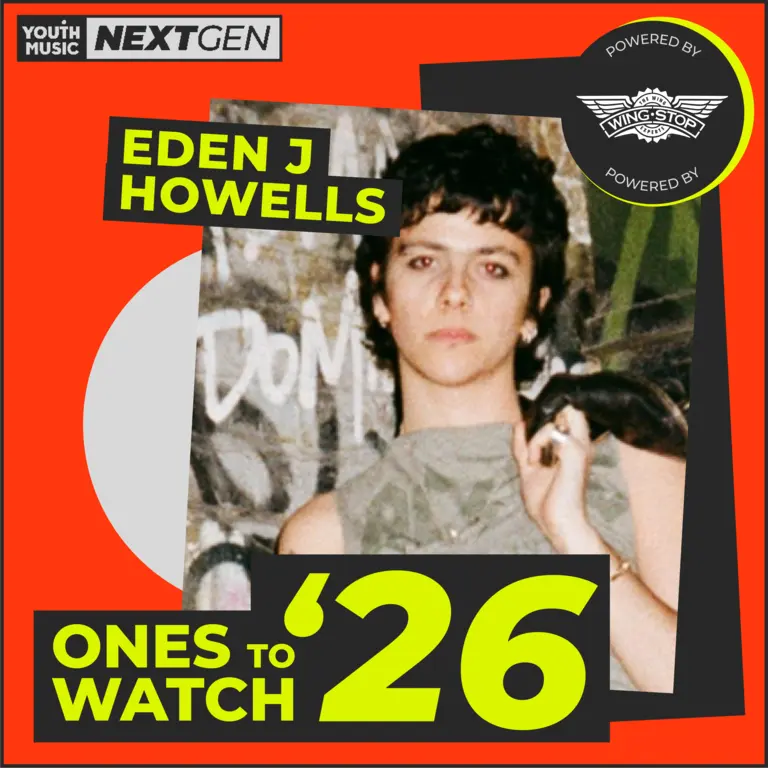 Eden j Howells headshot with the Ones To Watch 2026 branding