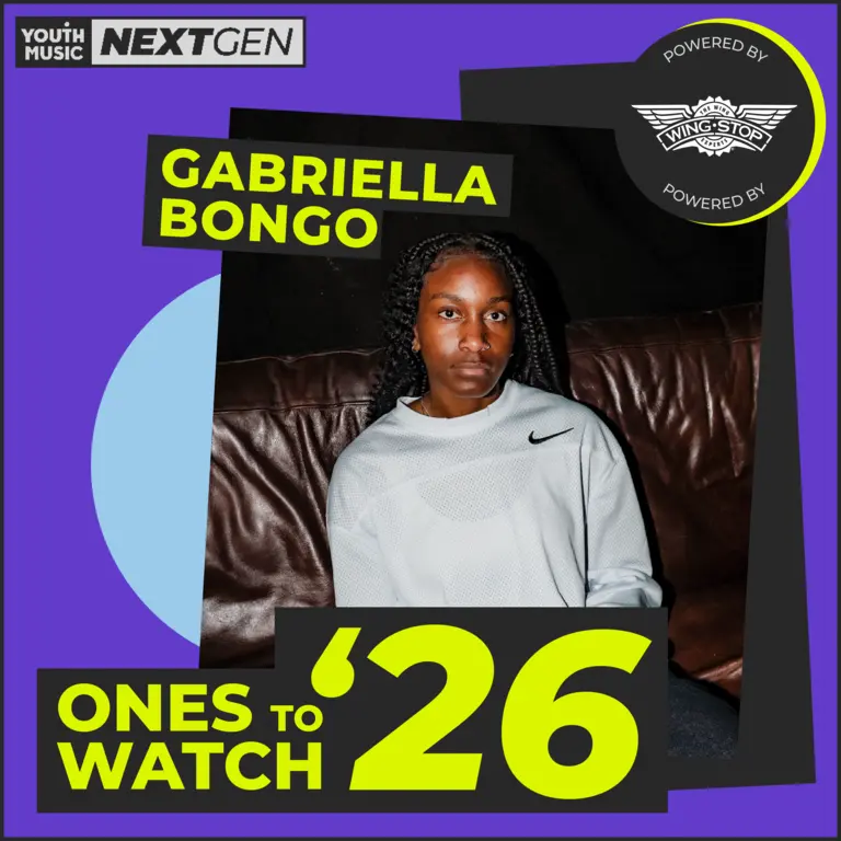 Gabriella Bongo headshot with Ones To Watch 2026 branding