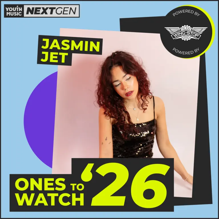 Jasmin Jet headshot with Ones To Watch branding