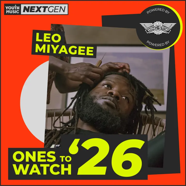 Leo Miyagee headshot with Ones To Watch branding